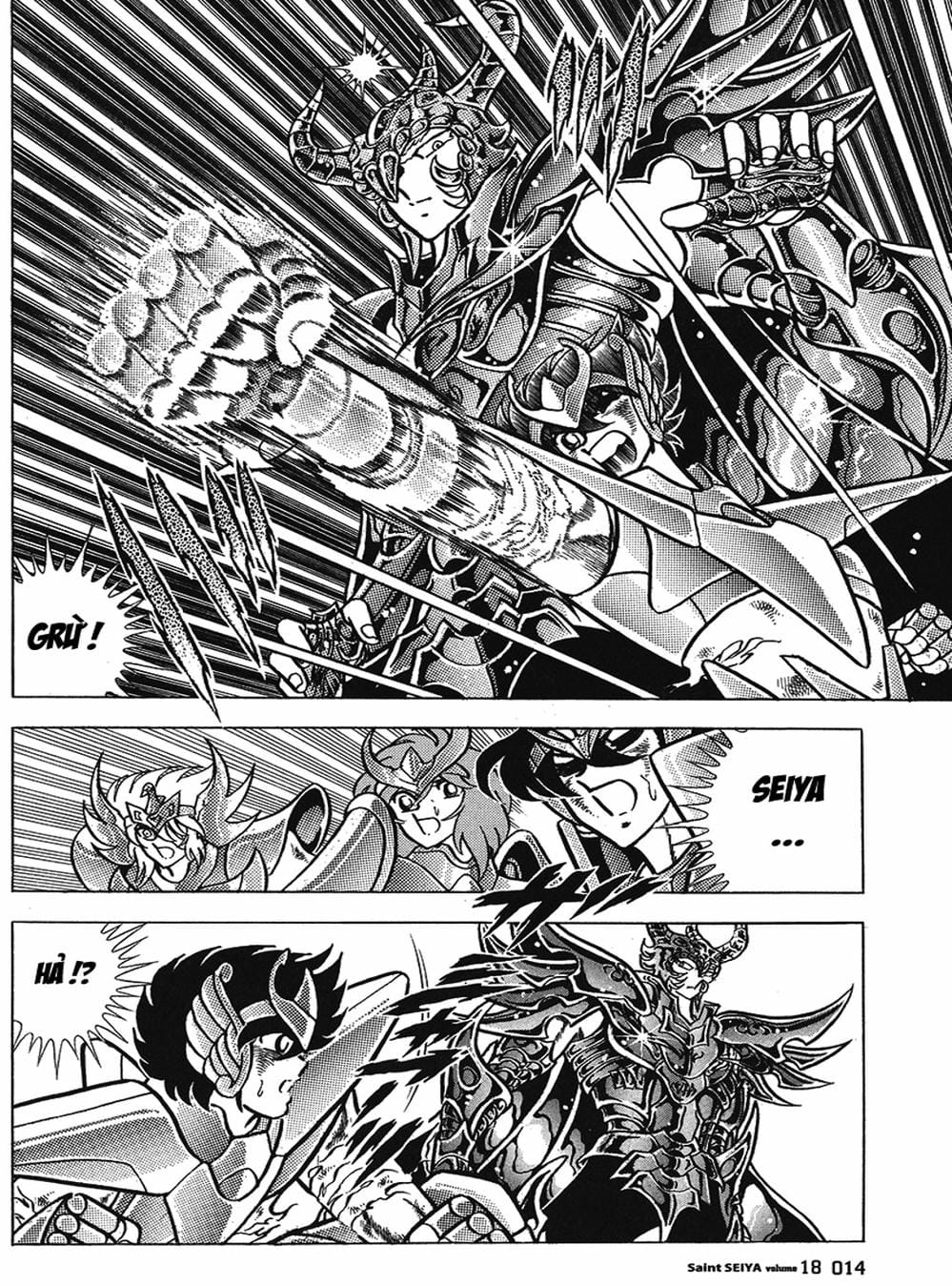 Truyện Tranh Áo Giáp Vàng - Saint Seiya trang 4