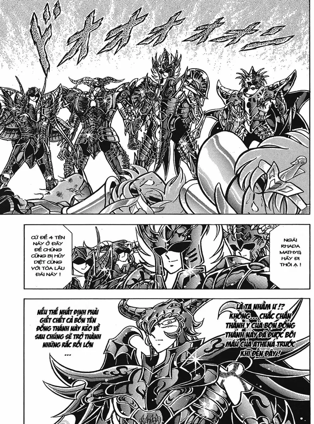 Truyện Tranh Áo Giáp Vàng - Saint Seiya trang 4
