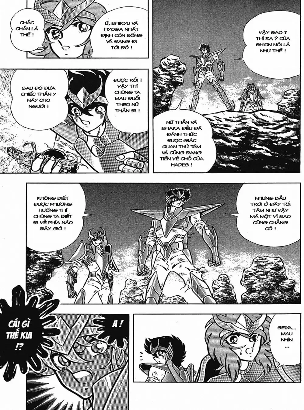 Truyện Tranh Áo Giáp Vàng - Saint Seiya trang 4
