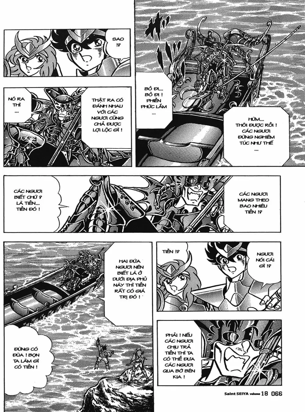 Truyện Tranh Áo Giáp Vàng - Saint Seiya trang 4