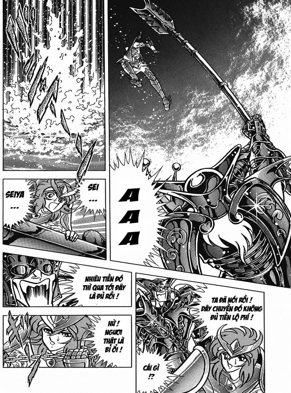 Truyện Tranh Áo Giáp Vàng - Saint Seiya trang 4