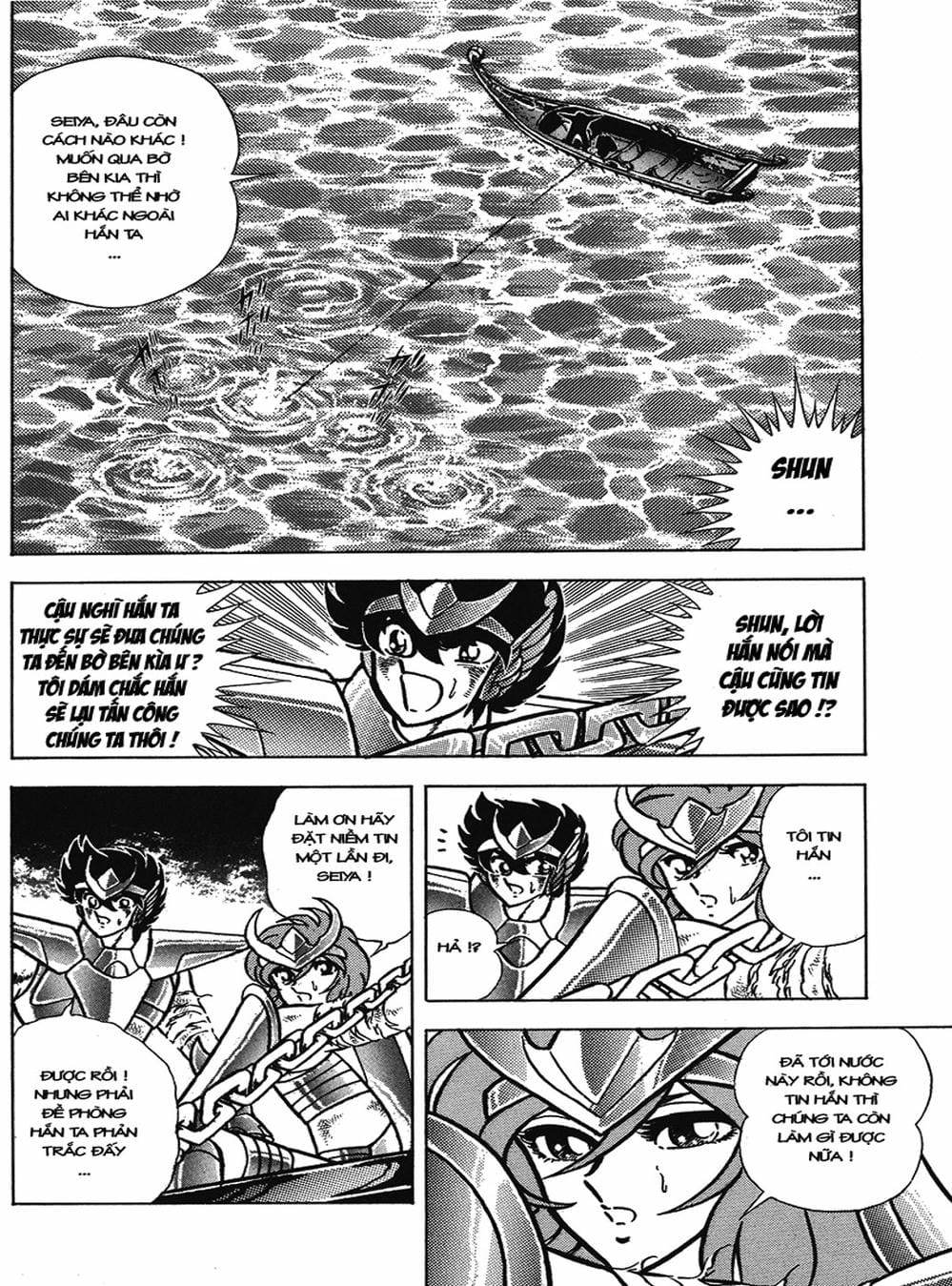 Truyện Tranh Áo Giáp Vàng - Saint Seiya trang 4