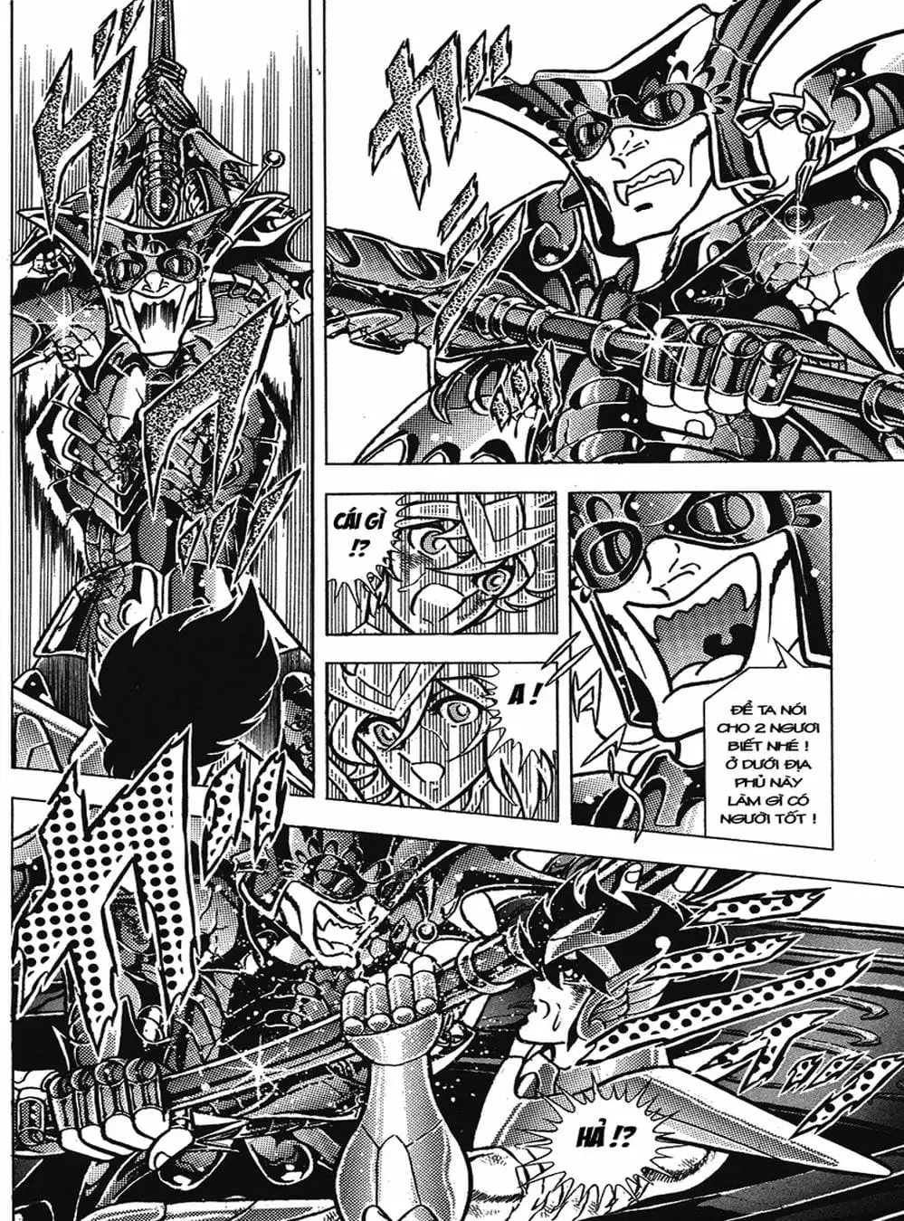 Truyện Tranh Áo Giáp Vàng - Saint Seiya trang 4