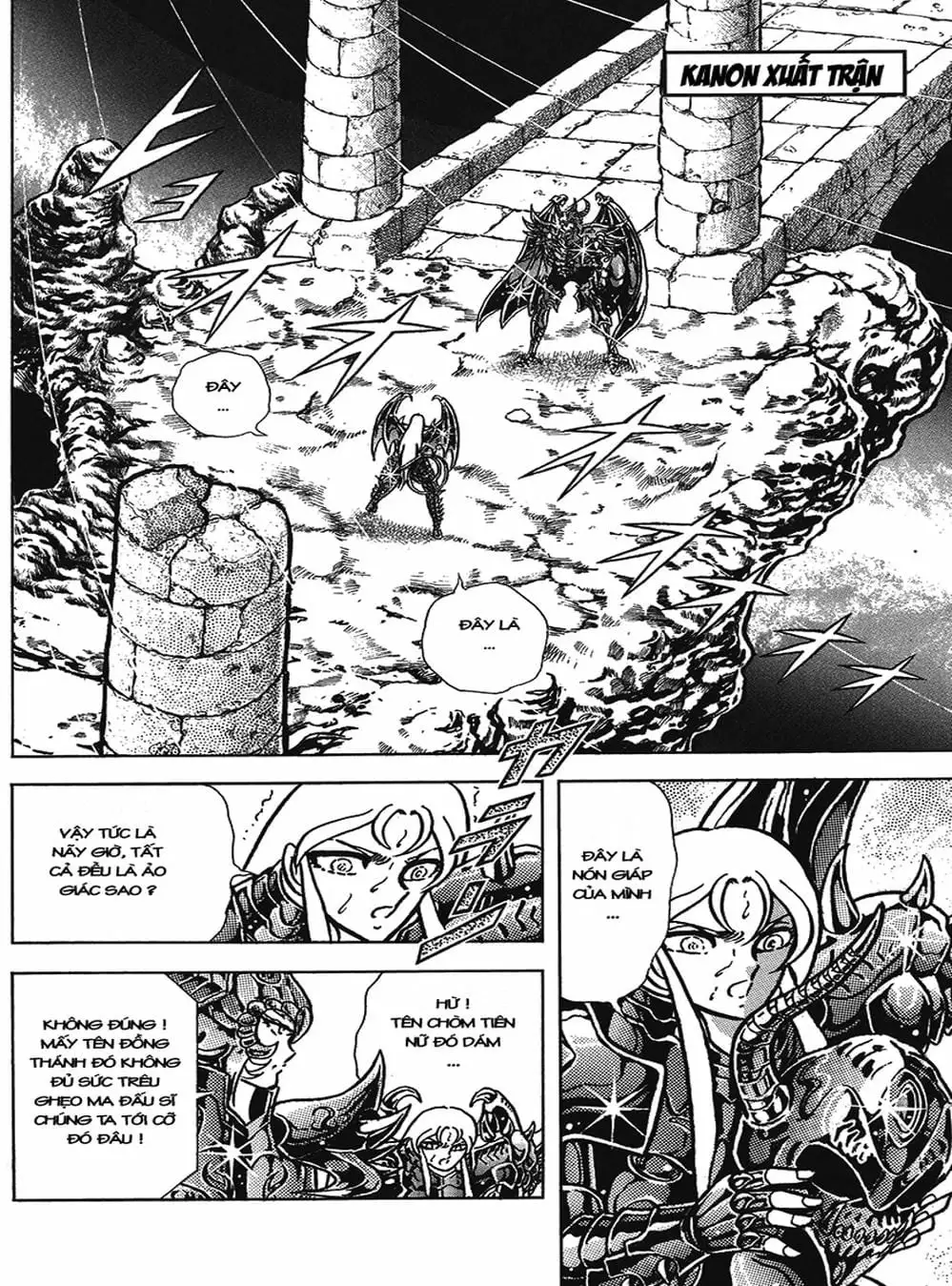 Truyện Tranh Áo Giáp Vàng - Saint Seiya trang 4
