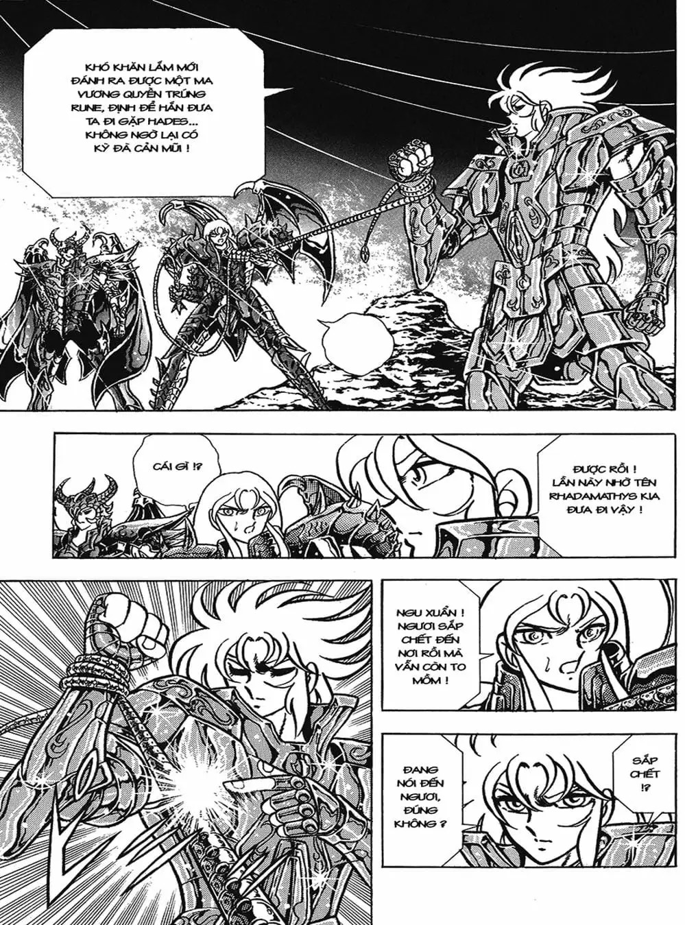 Truyện Tranh Áo Giáp Vàng - Saint Seiya trang 4