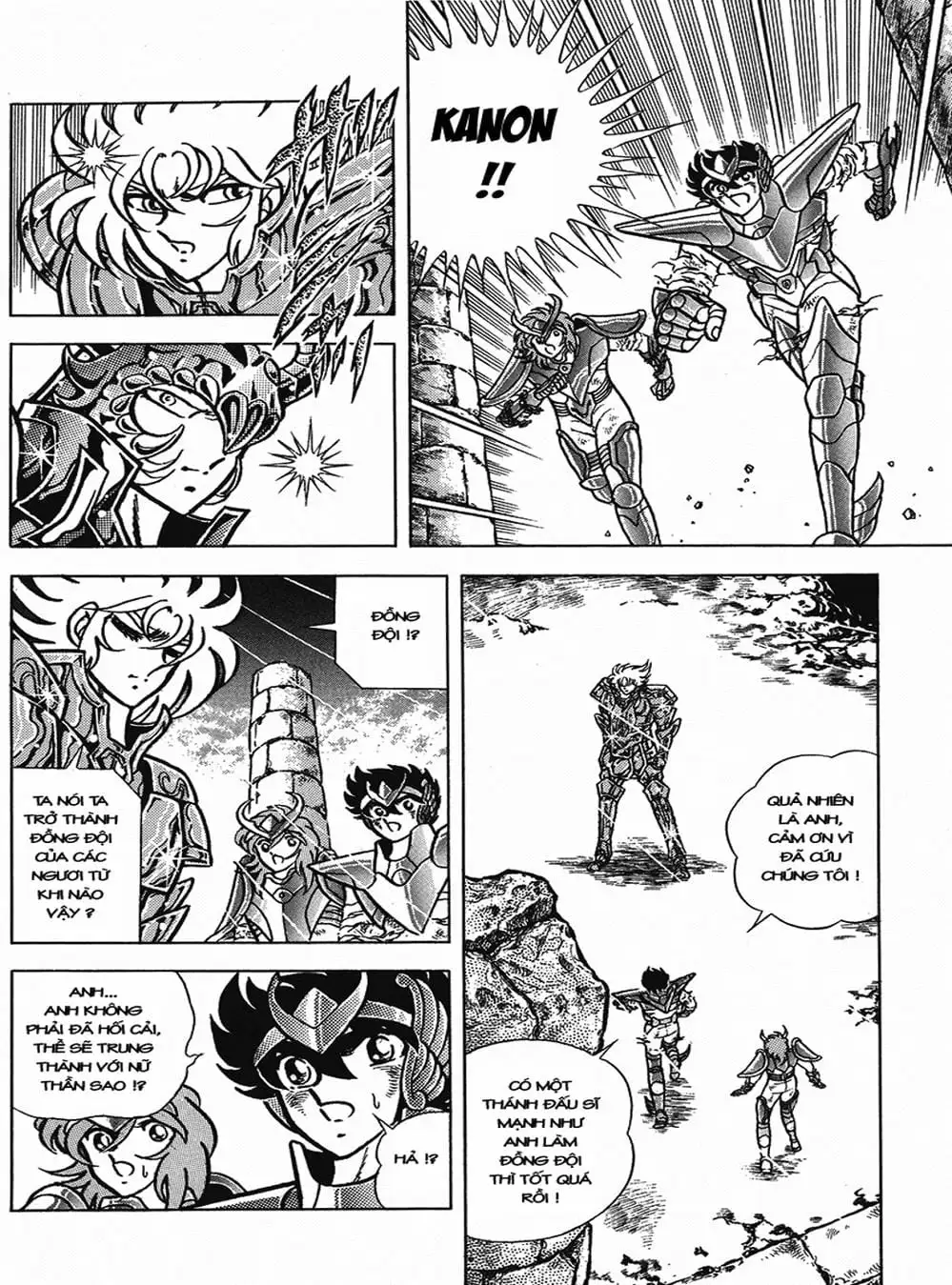 Truyện Tranh Áo Giáp Vàng - Saint Seiya trang 4