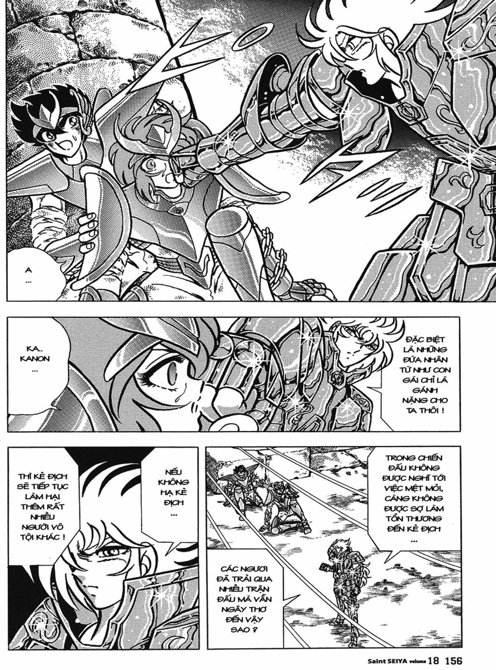 Truyện Tranh Áo Giáp Vàng - Saint Seiya trang 4