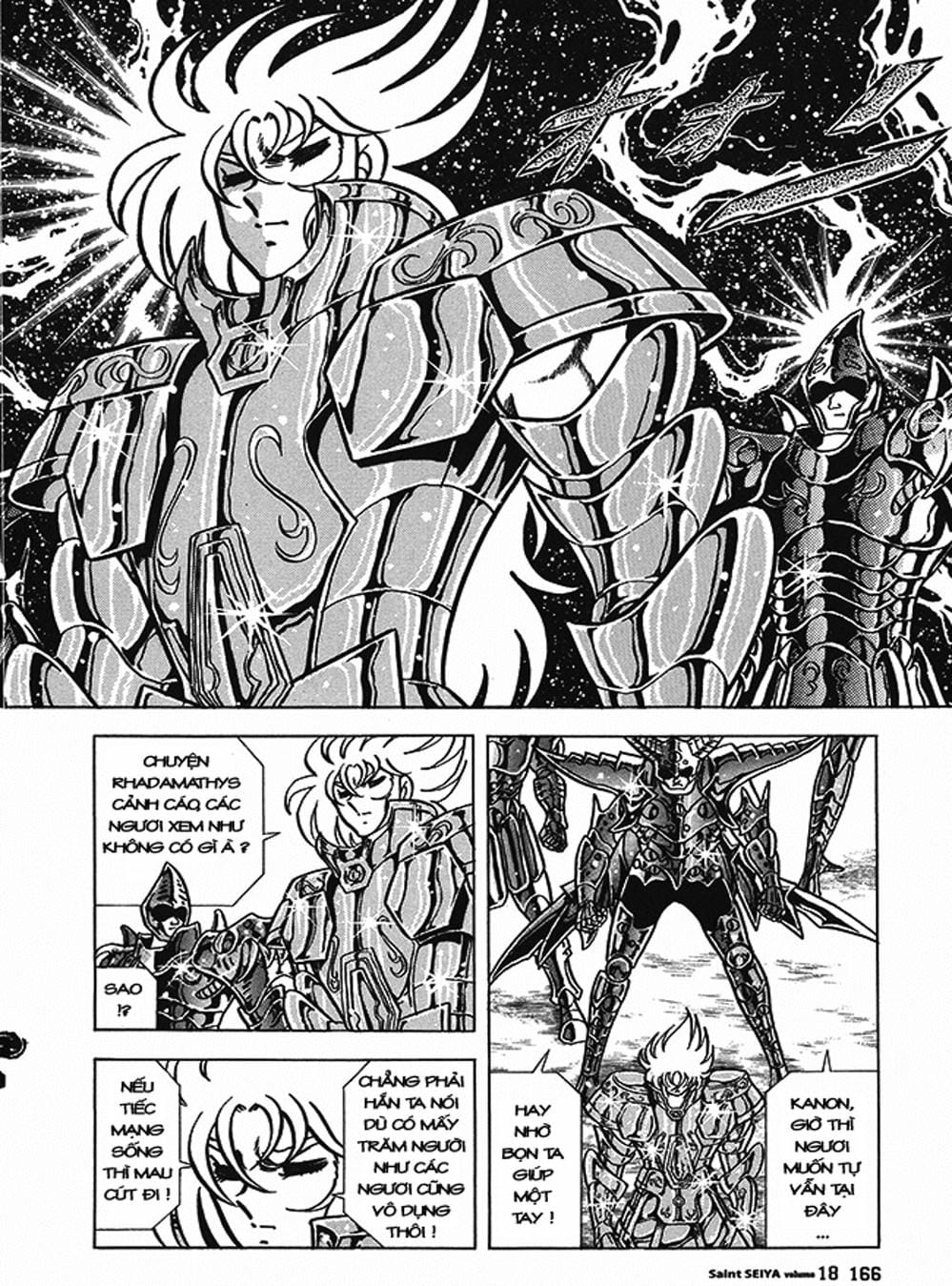 Truyện Tranh Áo Giáp Vàng - Saint Seiya trang 4