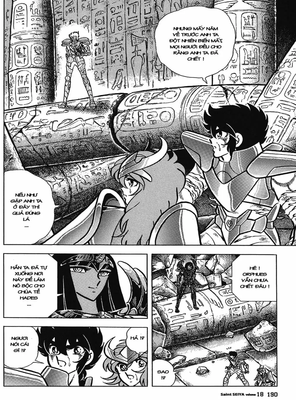 Truyện Tranh Áo Giáp Vàng - Saint Seiya trang 4