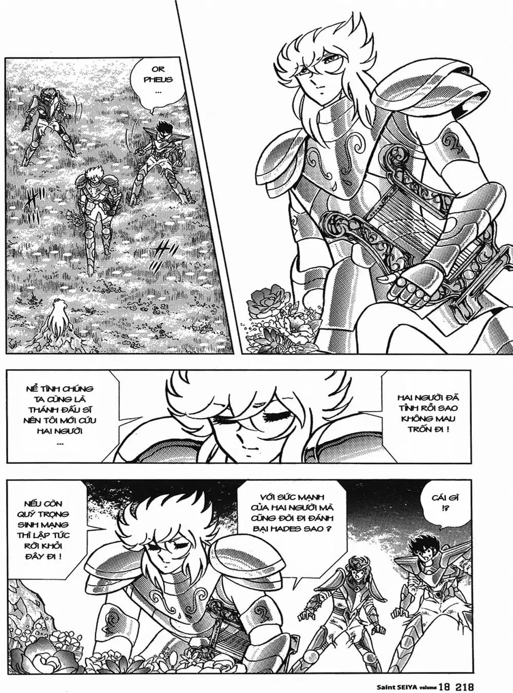 Truyện Tranh Áo Giáp Vàng - Saint Seiya trang 4