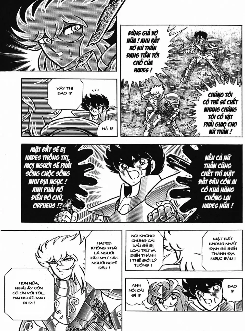 Truyện Tranh Áo Giáp Vàng - Saint Seiya trang 4