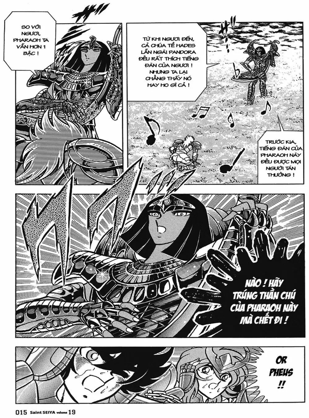 Truyện Tranh Áo Giáp Vàng - Saint Seiya trang 4