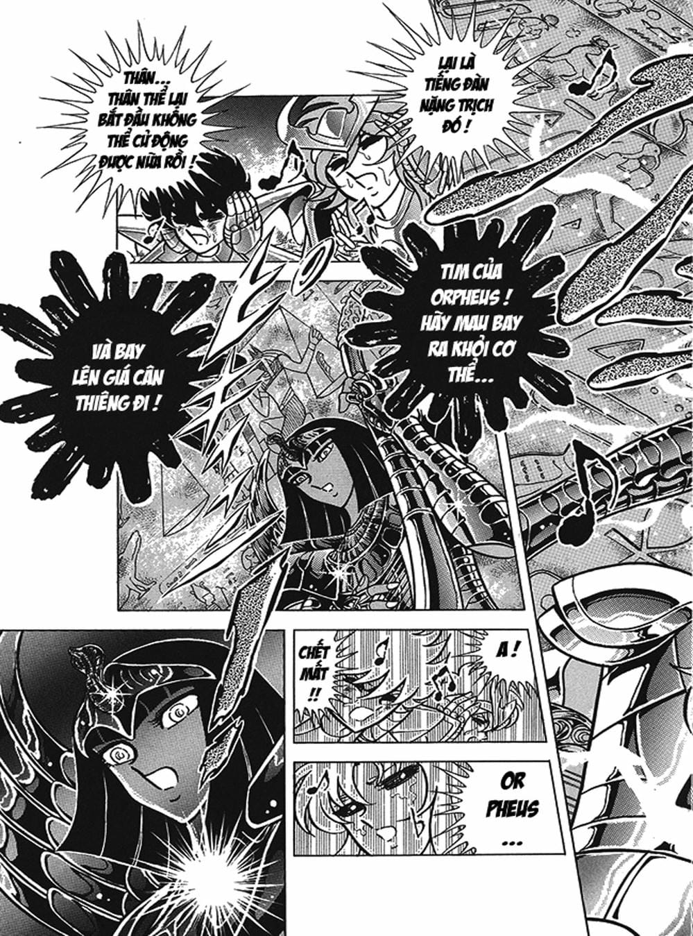Truyện Tranh Áo Giáp Vàng - Saint Seiya trang 4