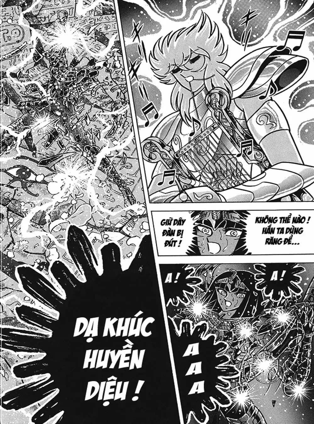 Truyện Tranh Áo Giáp Vàng - Saint Seiya trang 4