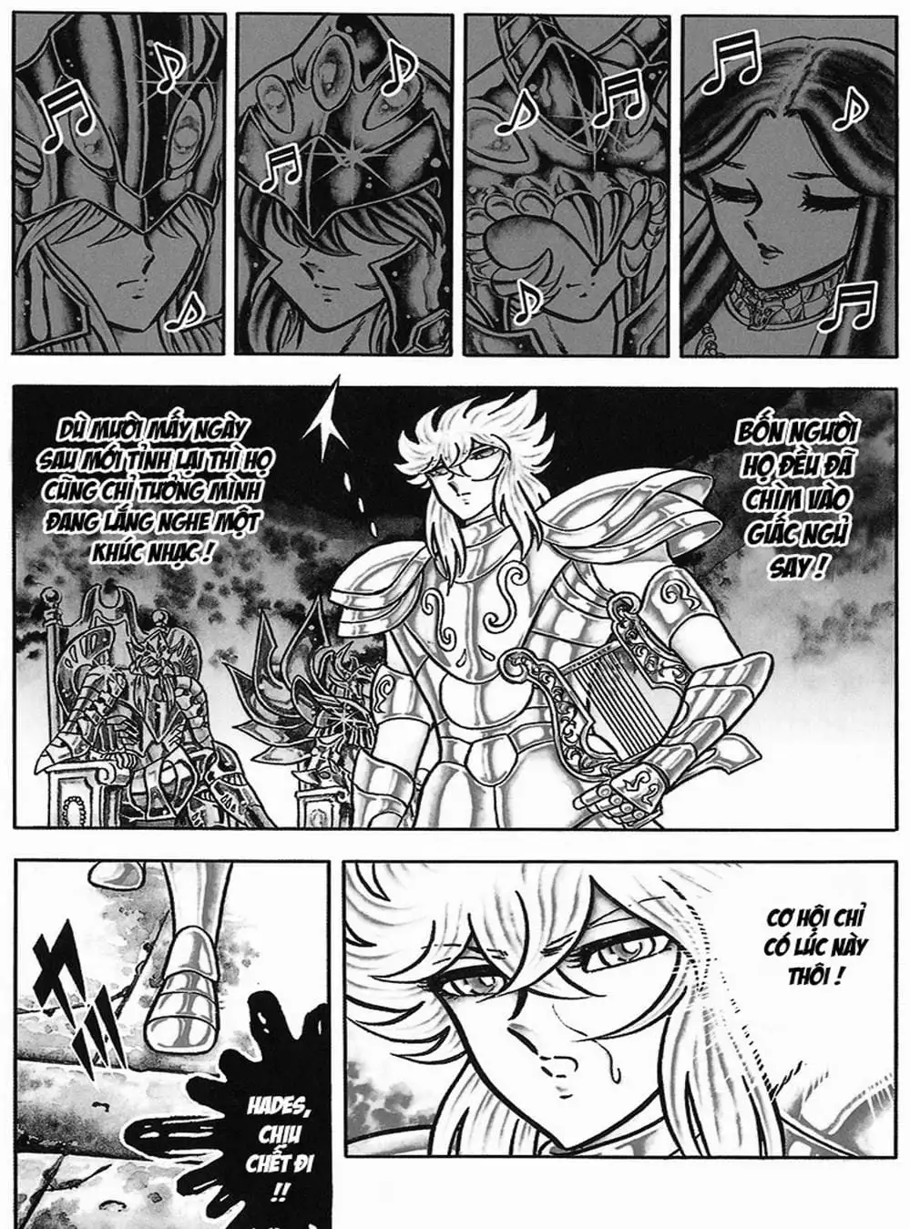 Truyện Tranh Áo Giáp Vàng - Saint Seiya trang 4