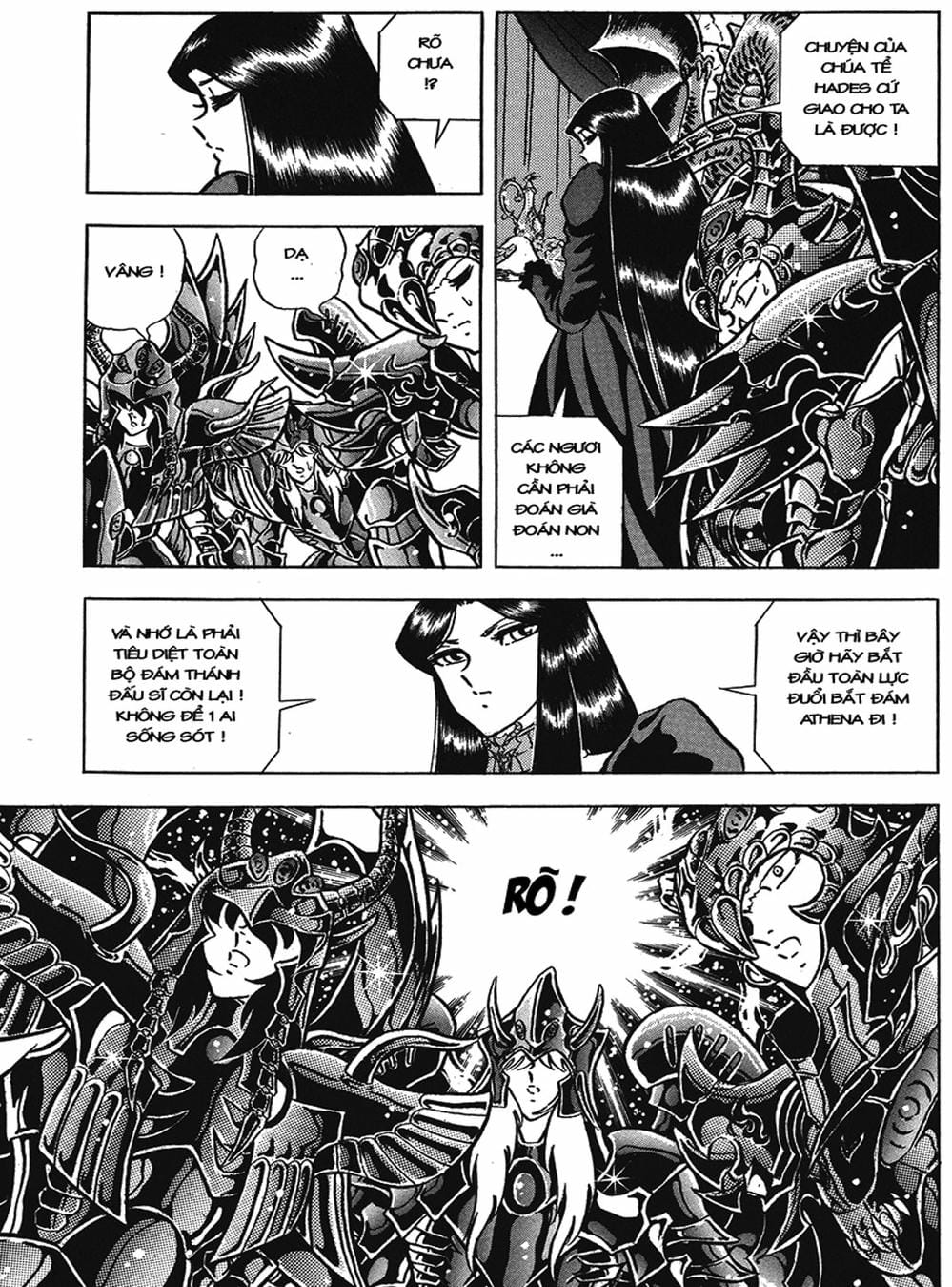 Truyện Tranh Áo Giáp Vàng - Saint Seiya trang 4