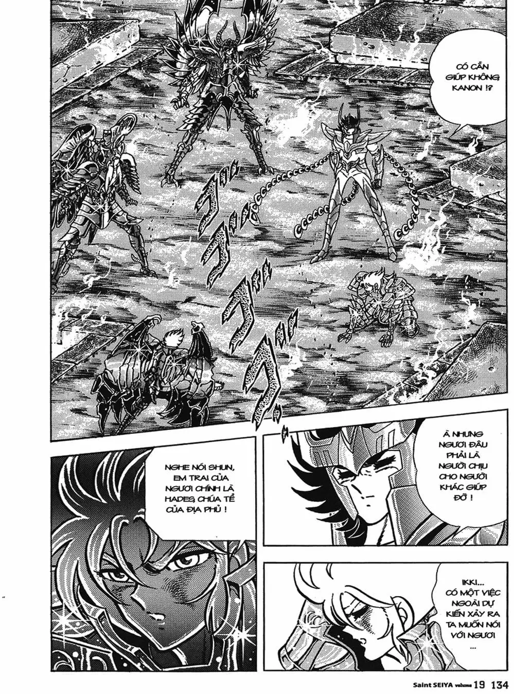 Truyện Tranh Áo Giáp Vàng - Saint Seiya trang 4