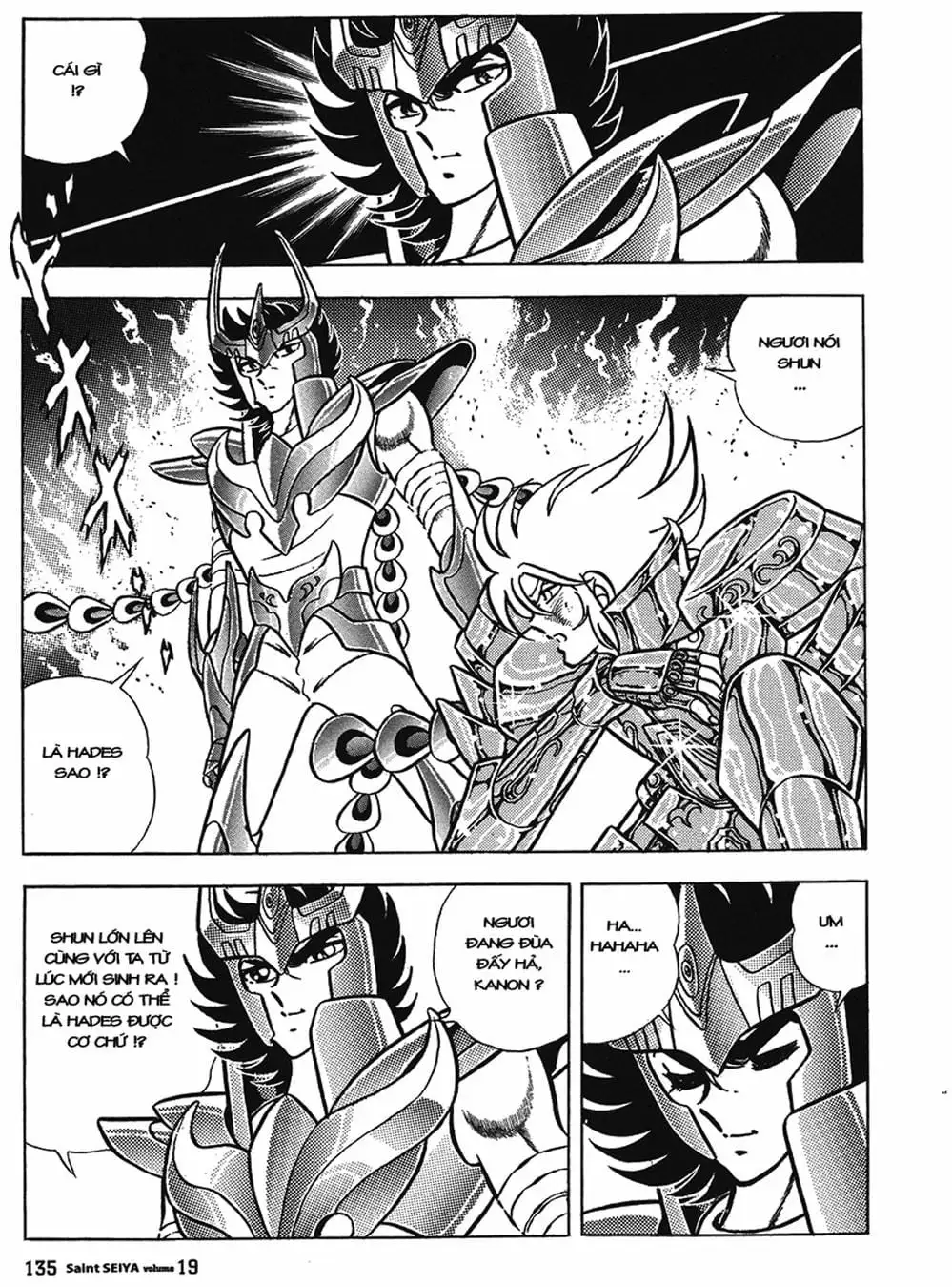 Truyện Tranh Áo Giáp Vàng - Saint Seiya trang 4