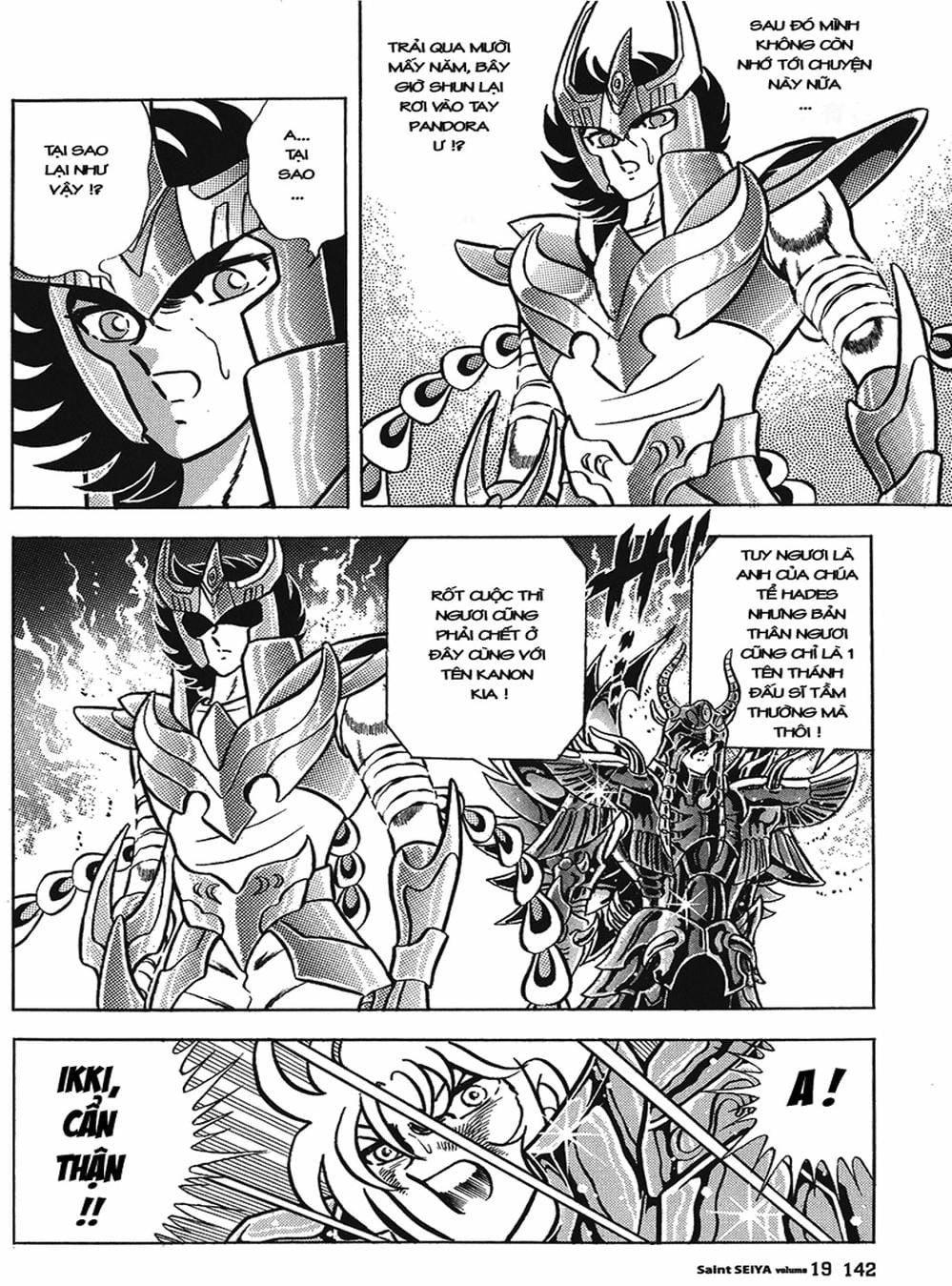 Truyện Tranh Áo Giáp Vàng - Saint Seiya trang 4