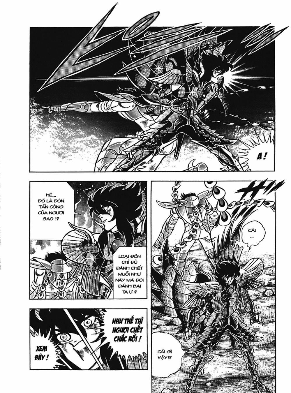 Truyện Tranh Áo Giáp Vàng - Saint Seiya trang 4