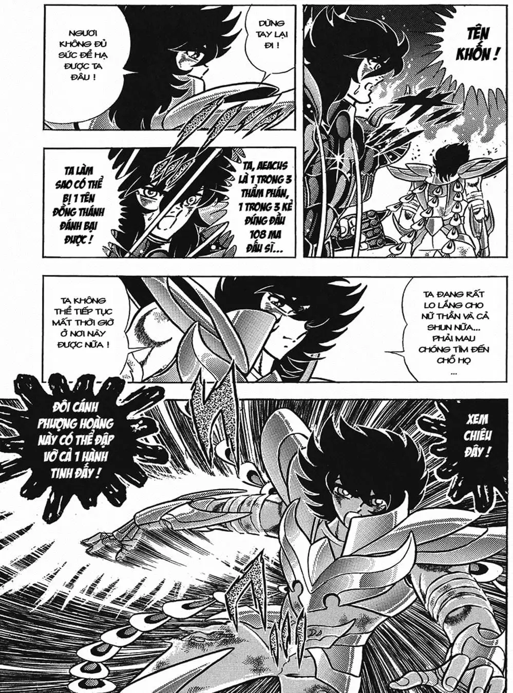 Truyện Tranh Áo Giáp Vàng - Saint Seiya trang 4