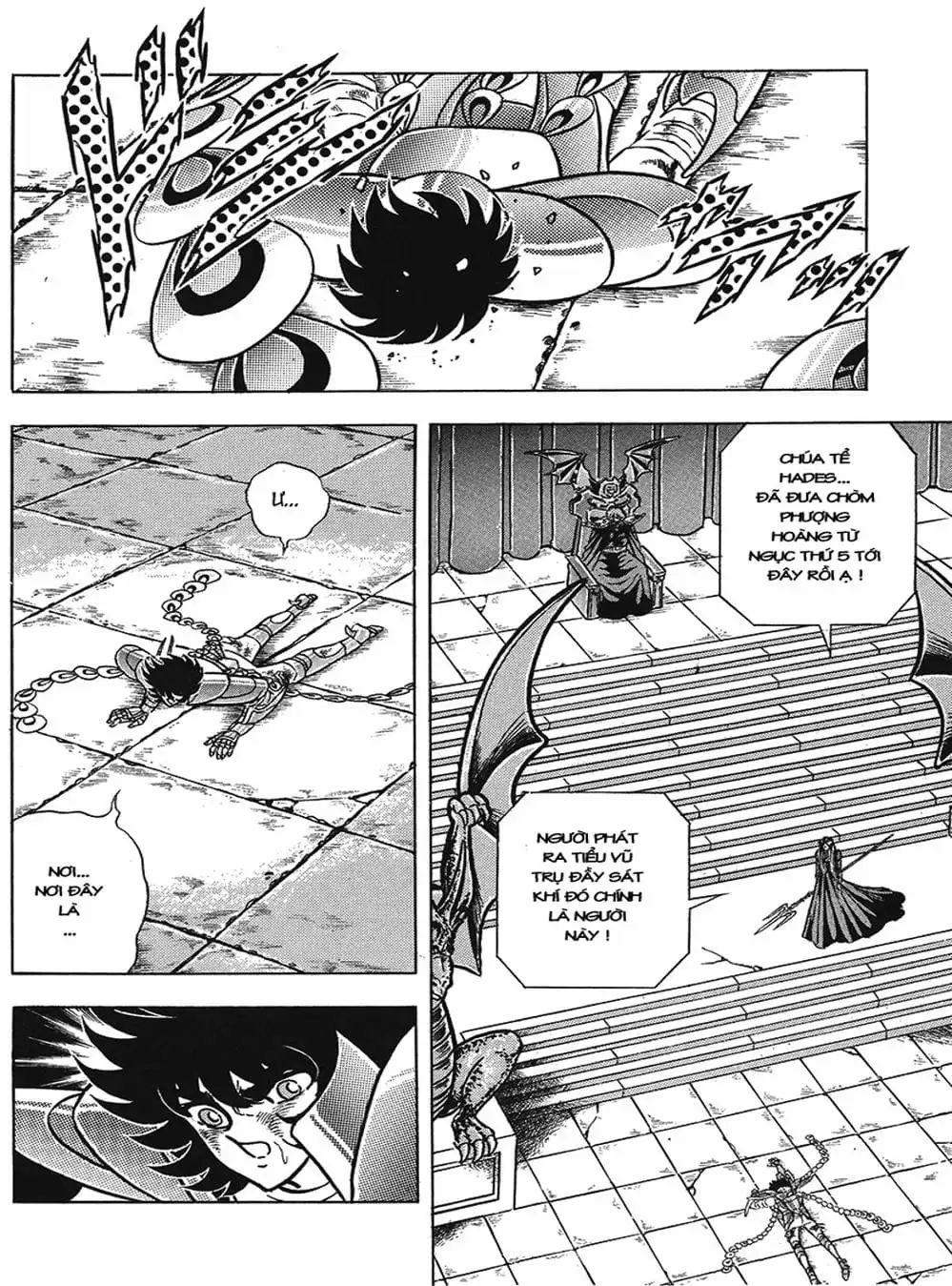 Truyện Tranh Áo Giáp Vàng - Saint Seiya trang 4