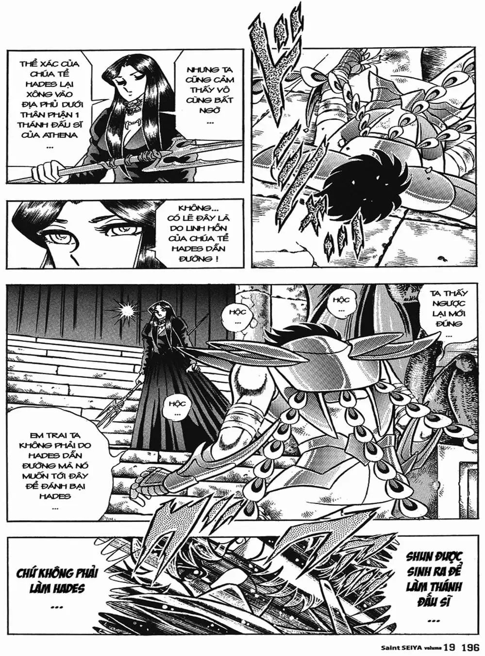 Truyện Tranh Áo Giáp Vàng - Saint Seiya trang 4