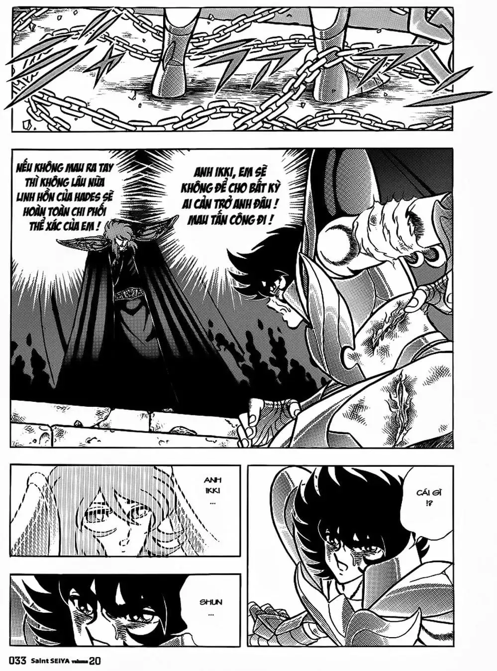 Truyện Tranh Áo Giáp Vàng - Saint Seiya trang 4