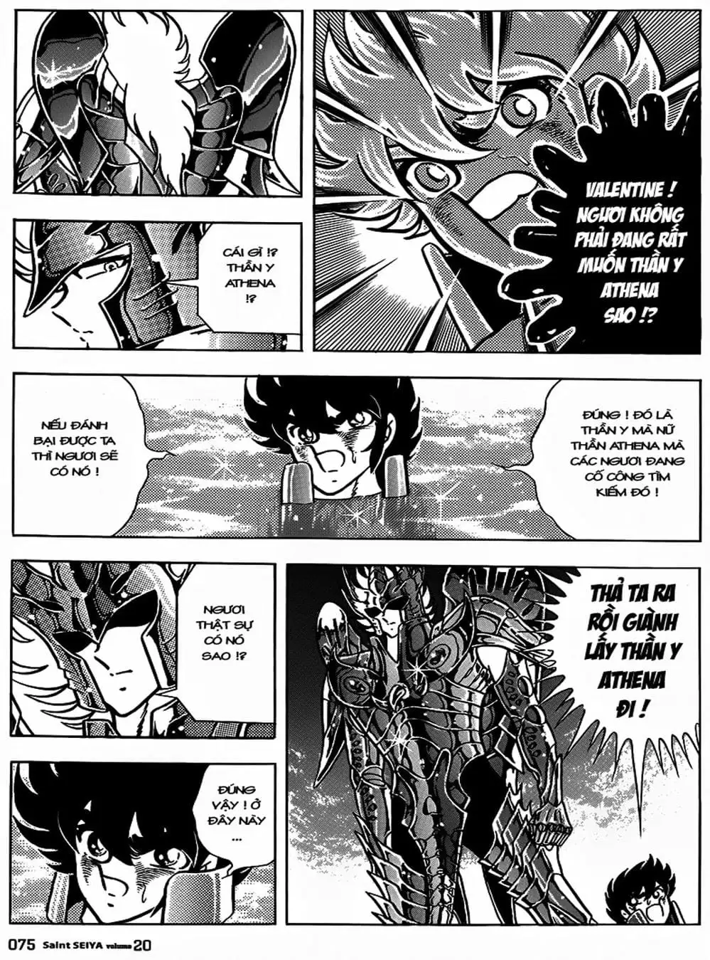 Truyện Tranh Áo Giáp Vàng - Saint Seiya trang 4