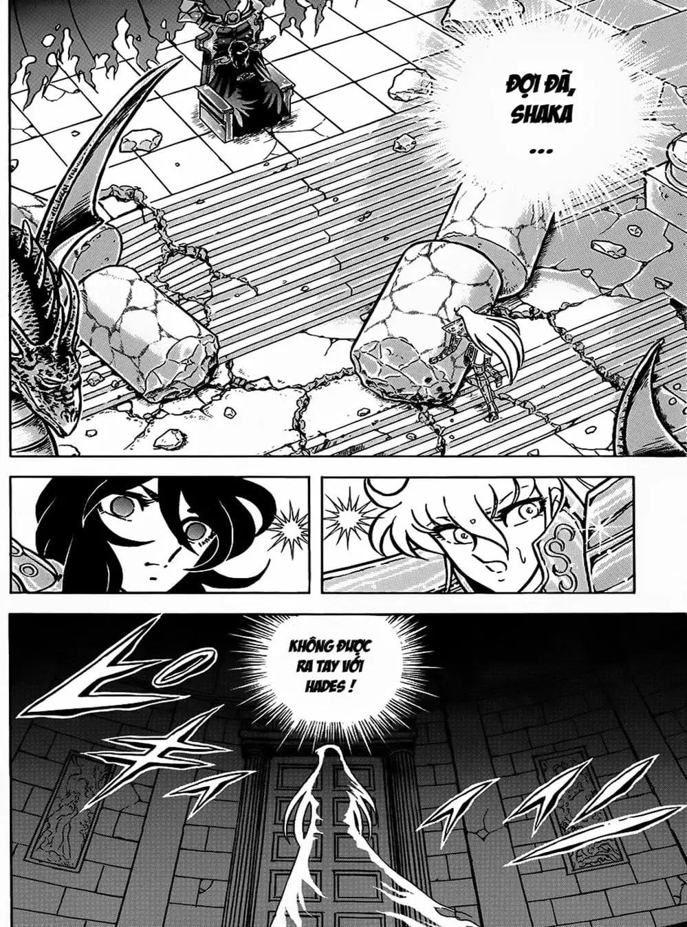 Truyện Tranh Áo Giáp Vàng - Saint Seiya trang 4