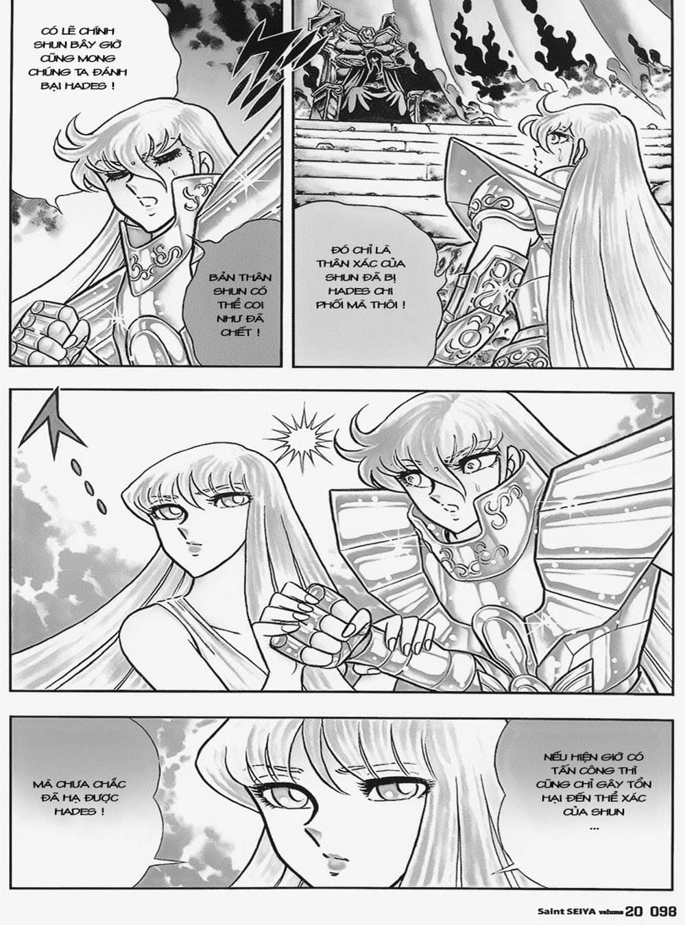 Truyện Tranh Áo Giáp Vàng - Saint Seiya trang 4