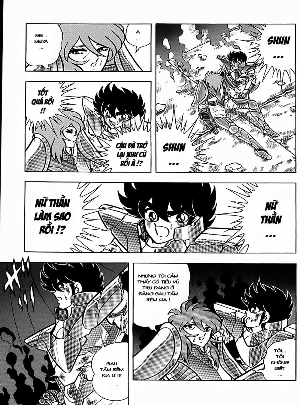 Truyện Tranh Áo Giáp Vàng - Saint Seiya trang 4