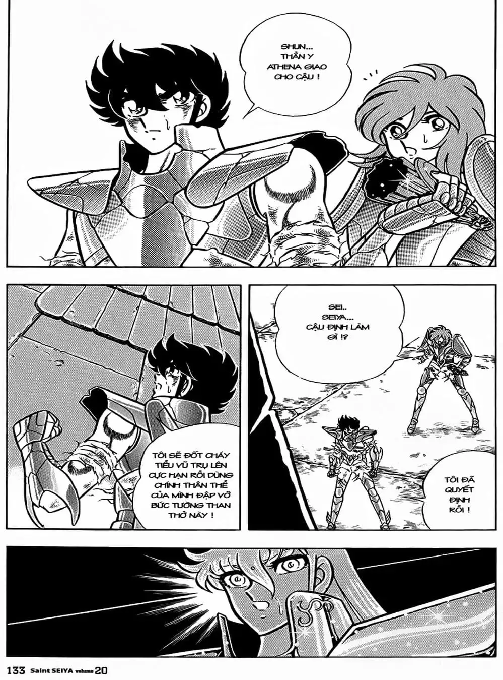 Truyện Tranh Áo Giáp Vàng - Saint Seiya trang 4