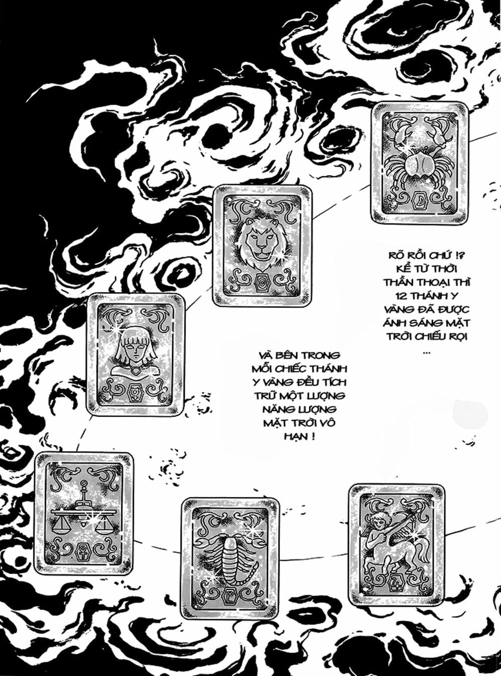 Truyện Tranh Áo Giáp Vàng - Saint Seiya trang 4