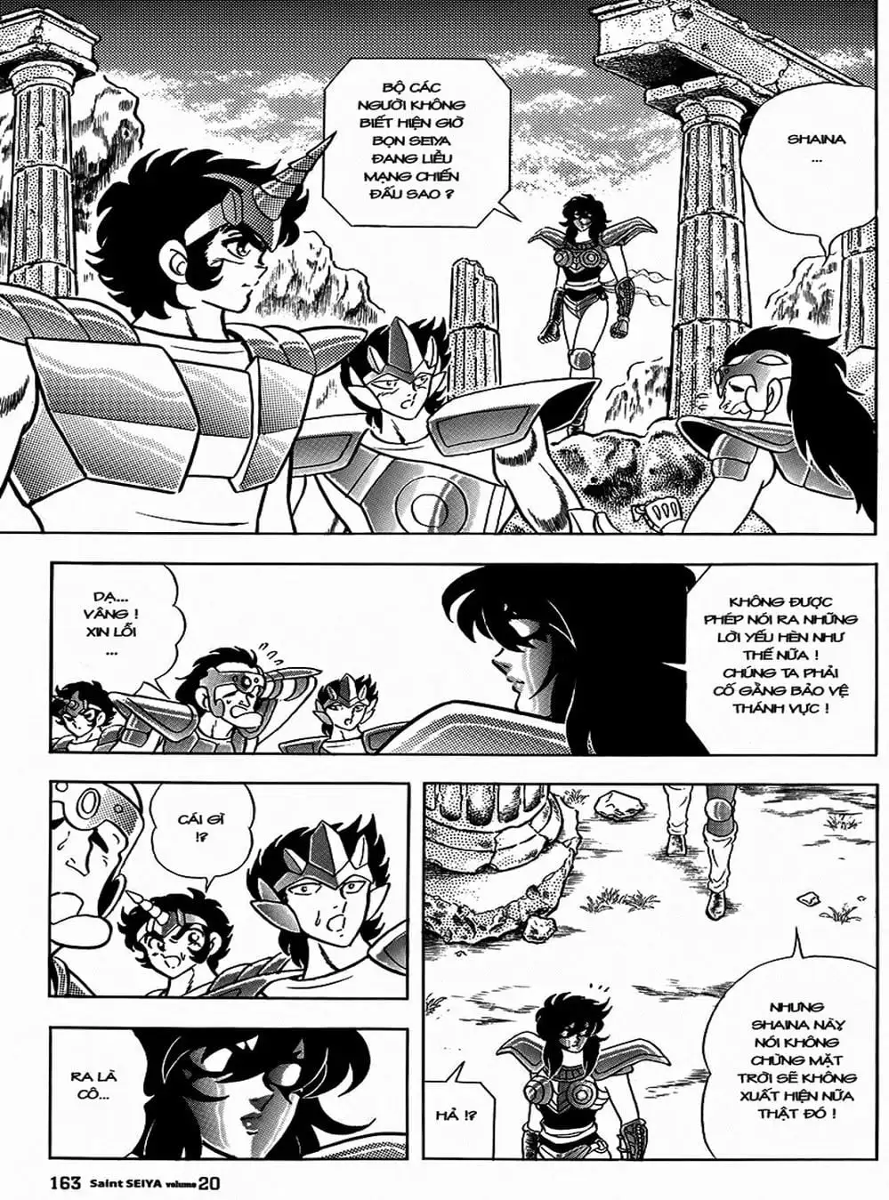 Truyện Tranh Áo Giáp Vàng - Saint Seiya trang 4