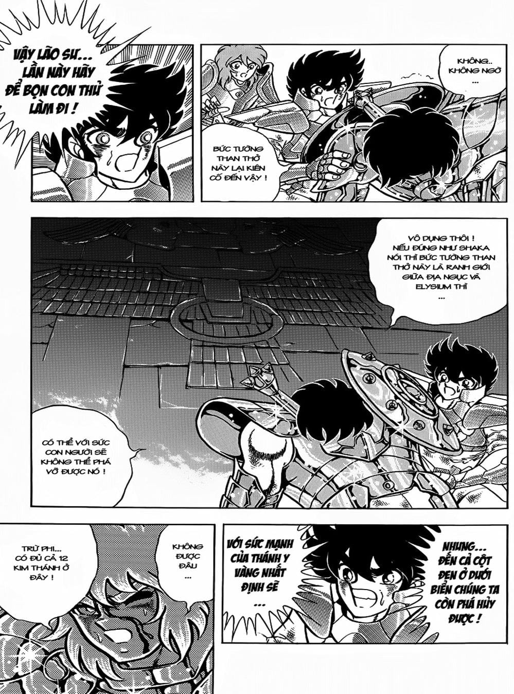 Truyện Tranh Áo Giáp Vàng - Saint Seiya trang 4