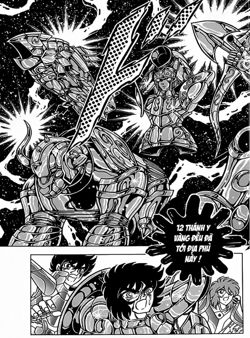 Truyện Tranh Áo Giáp Vàng - Saint Seiya trang 4