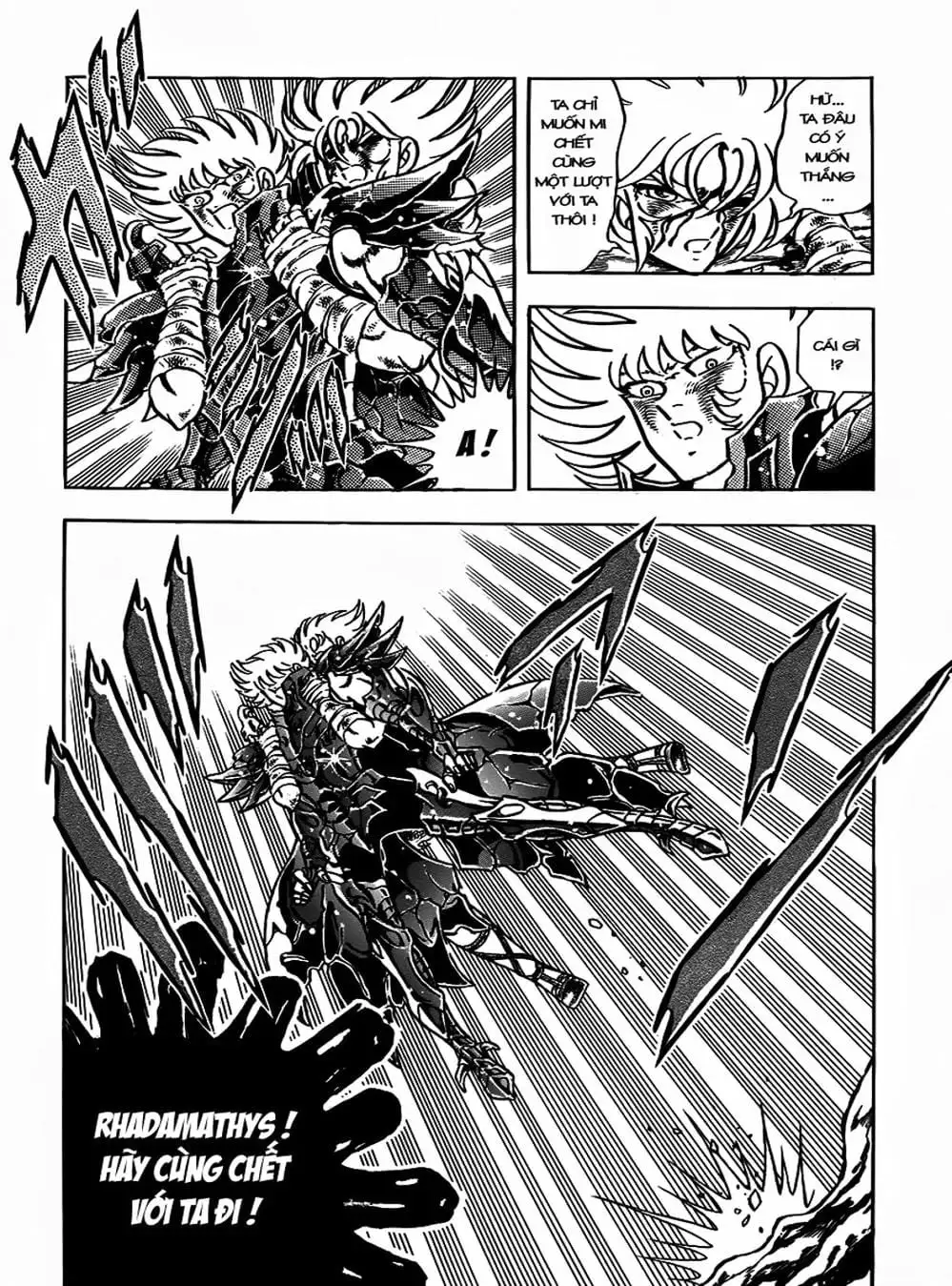 Truyện Tranh Áo Giáp Vàng - Saint Seiya trang 4