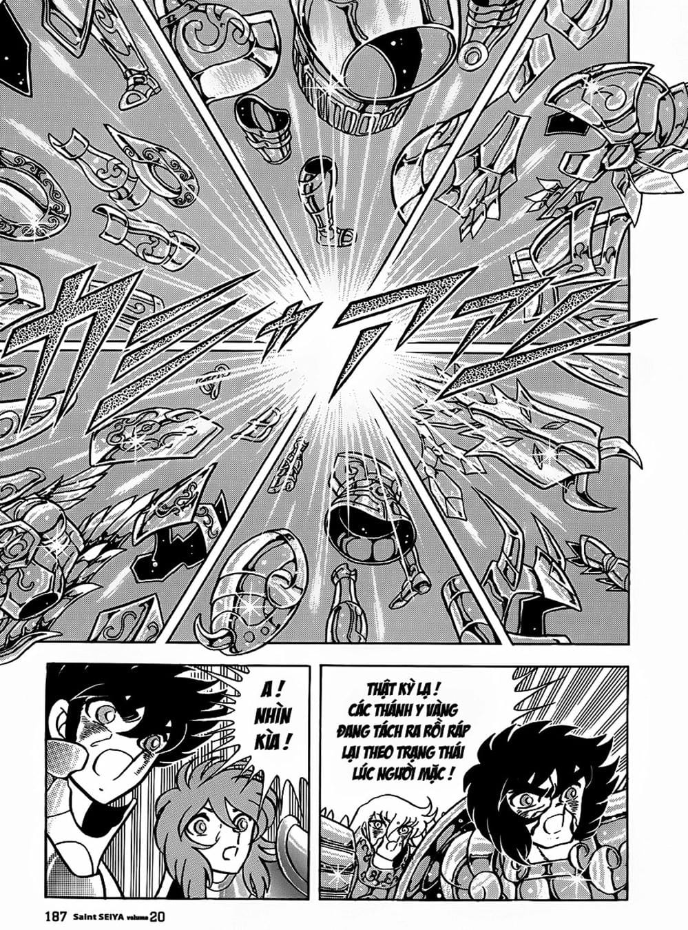 Truyện Tranh Áo Giáp Vàng - Saint Seiya trang 4