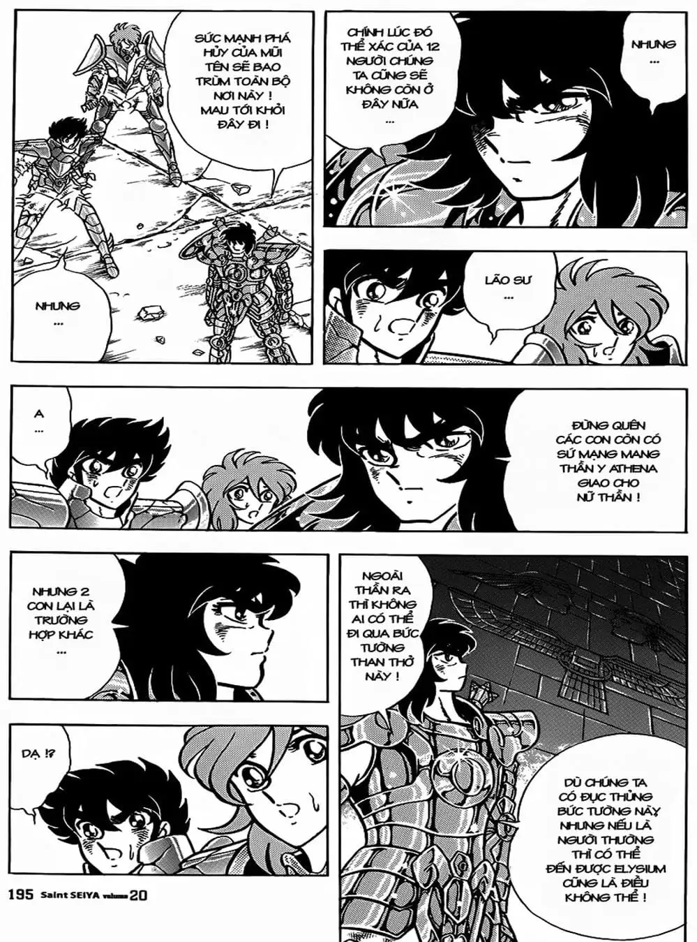 Truyện Tranh Áo Giáp Vàng - Saint Seiya trang 4