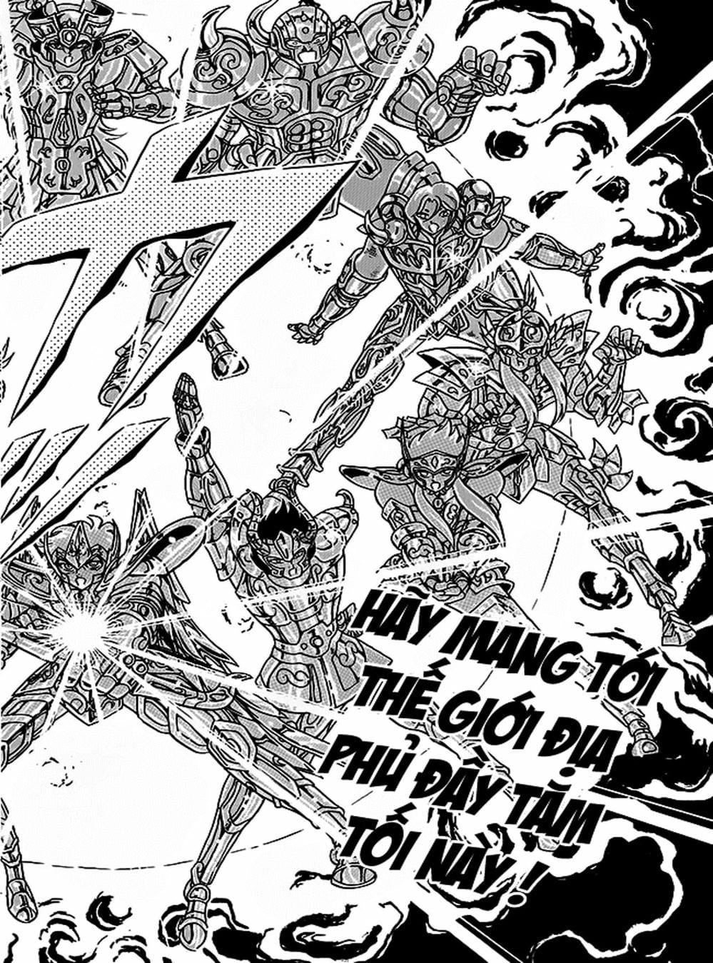 Truyện Tranh Áo Giáp Vàng - Saint Seiya trang 4
