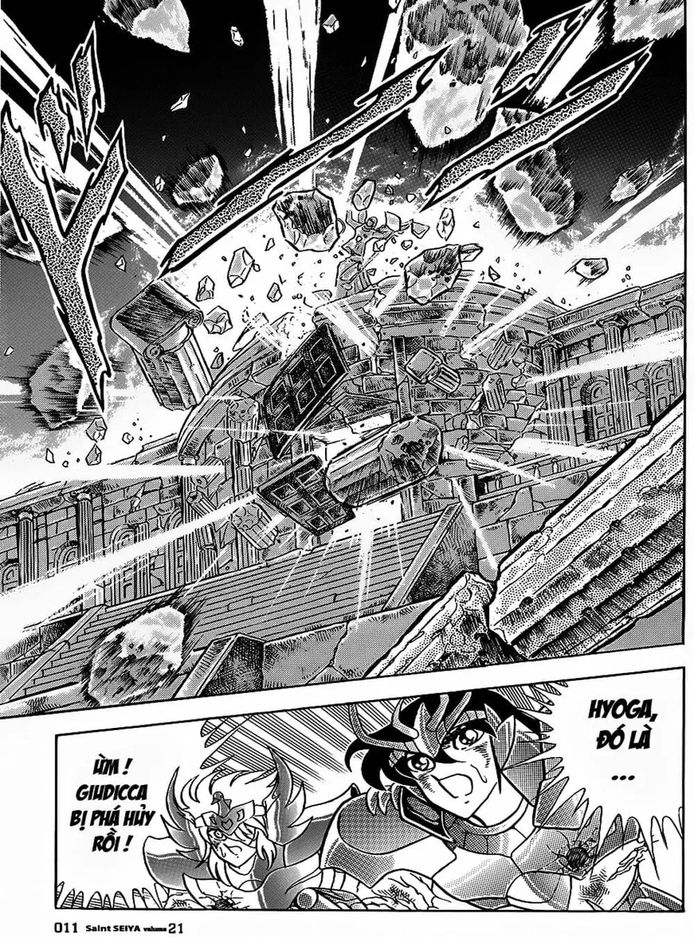 Truyện Tranh Áo Giáp Vàng - Saint Seiya trang 4