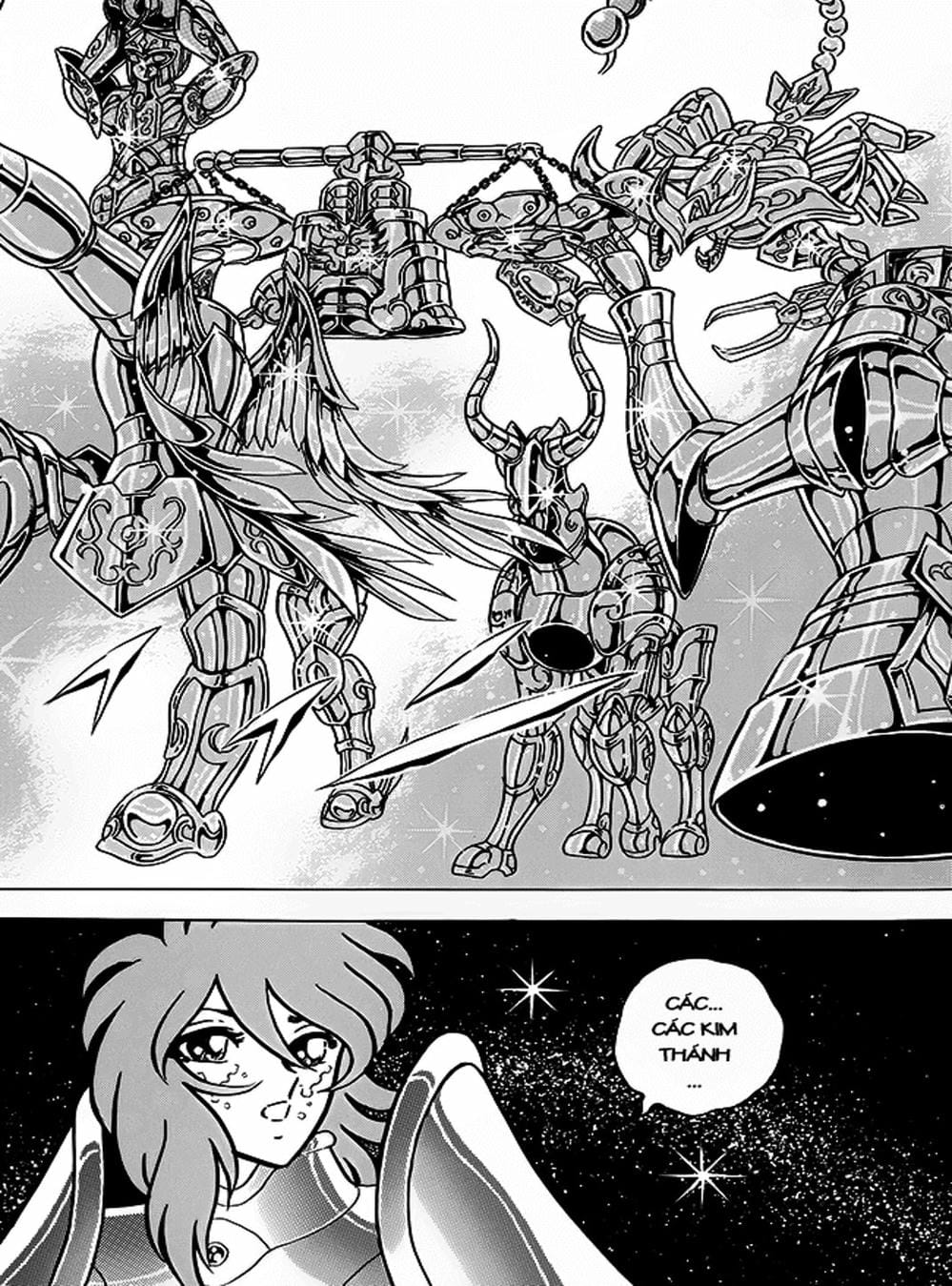 Truyện Tranh Áo Giáp Vàng - Saint Seiya trang 4
