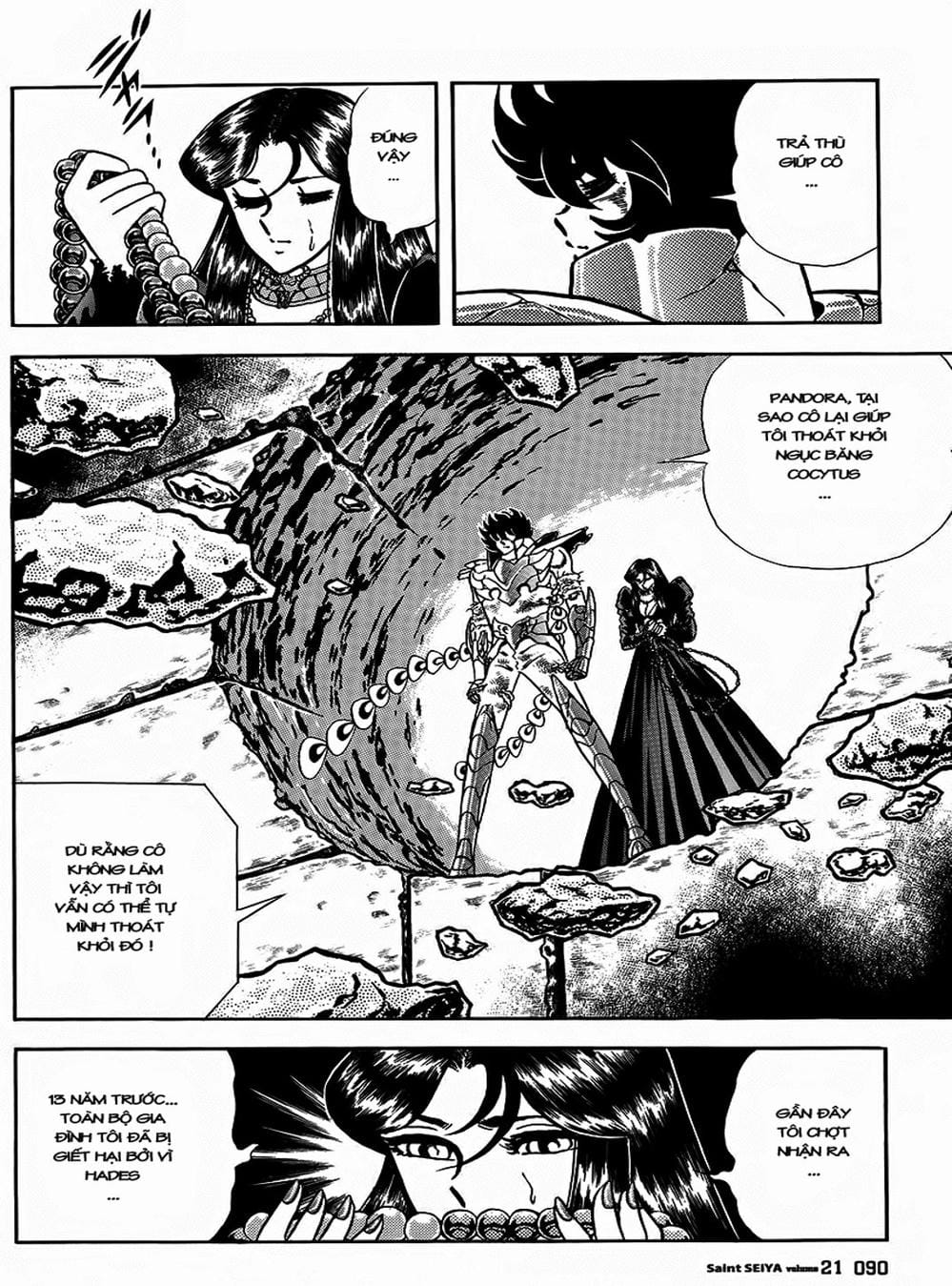 Truyện Tranh Áo Giáp Vàng - Saint Seiya trang 4