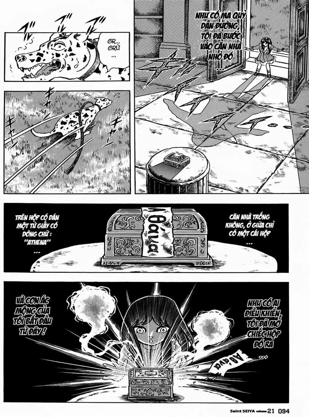 Truyện Tranh Áo Giáp Vàng - Saint Seiya trang 4