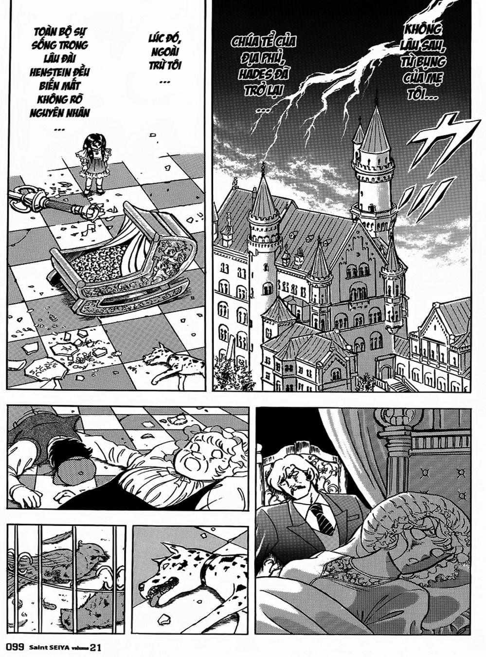 Truyện Tranh Áo Giáp Vàng - Saint Seiya trang 4