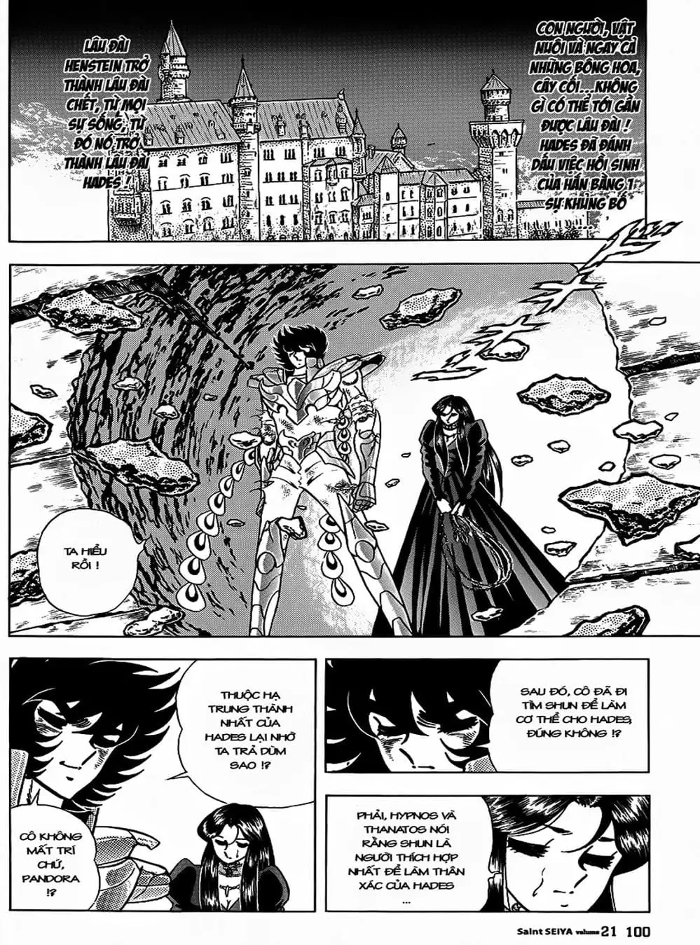 Truyện Tranh Áo Giáp Vàng - Saint Seiya trang 4