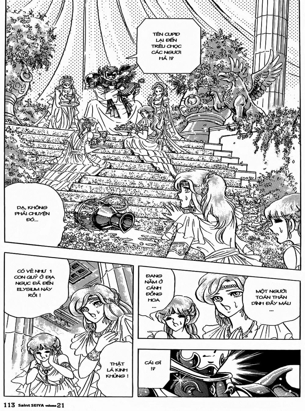 Truyện Tranh Áo Giáp Vàng - Saint Seiya trang 4