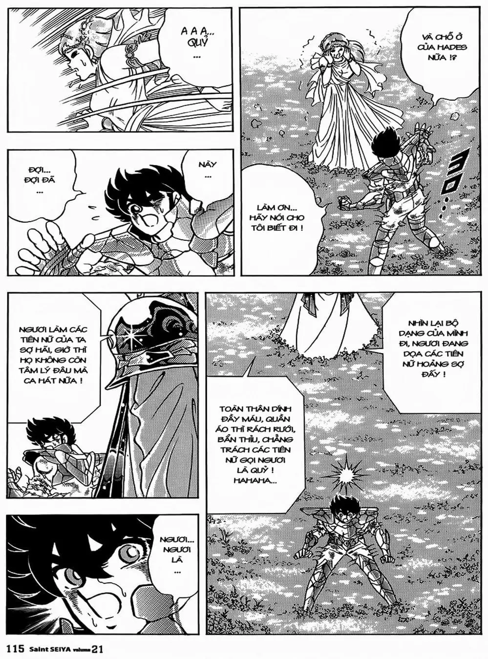 Truyện Tranh Áo Giáp Vàng - Saint Seiya trang 4