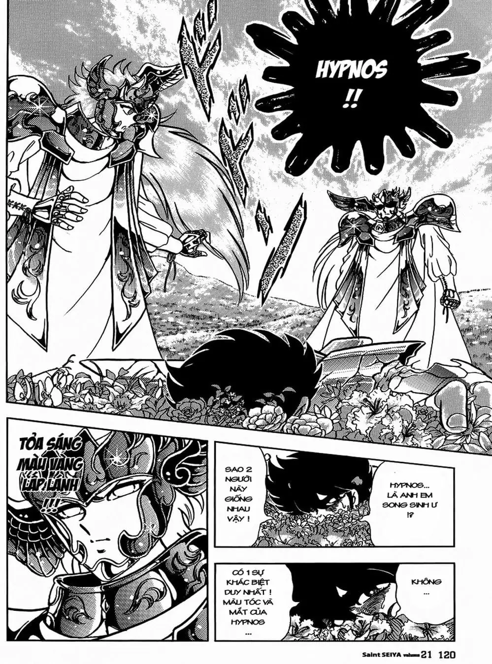 Truyện Tranh Áo Giáp Vàng - Saint Seiya trang 4